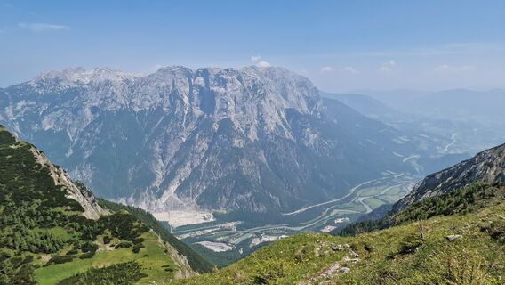Foto von Isabella Schwaiger-Moser entlang der Tour
