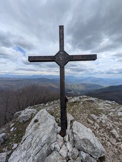 Foto von Luca Mattei entlang der Tour