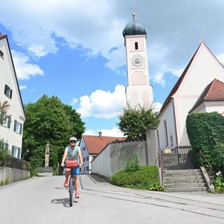 Radlerin in Zankenhausen