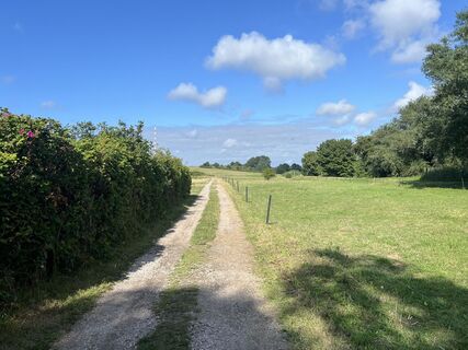 Foto von Alexandra von Rheinbaben entlang der Tour