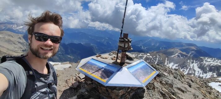 Photo de Baumi le long du parcours