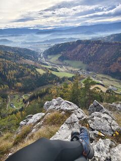 Fotografia z Edit Beliczai na trase