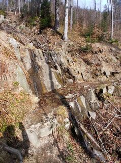 Photo de Daniel Kremiec le long du parcours