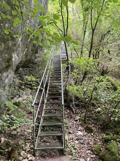 Foto von Christophe Tischmacher entlang der Tour