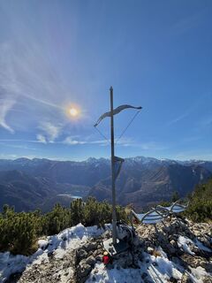 Zdjęcie z Thomas Lettner wzdłuż trasy