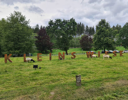 Schriftzug Kleins Wiese