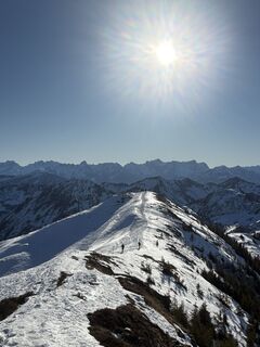 Foto von Andrea Ladinger entlang der Tour