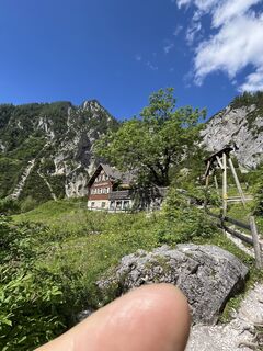 Foto von Alfred Piribauer entlang der Tour