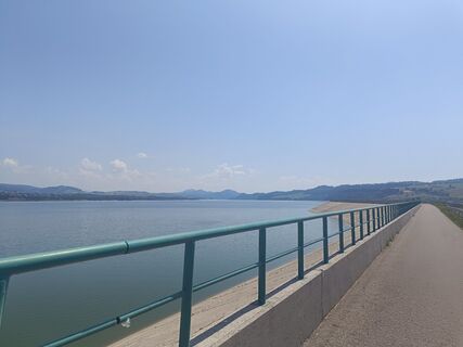 Foto von Žaneta Schelling entlang der Tour