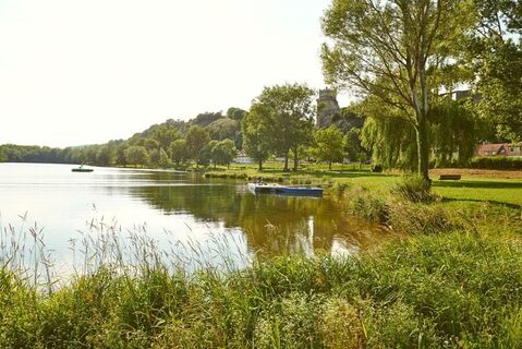 Bademöglichkeit am Donausee in Weitenegg
