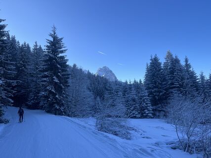Photo de Hans Weiß le long du parcours