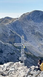 Photo de Agnese Martinelli le long du parcours