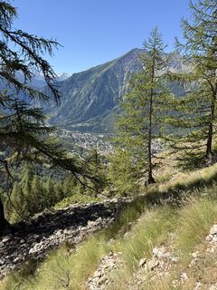Foto von Johana Gallupova entlang der Tour