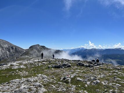 Foto von Wolfgang Schön entlang der Tour