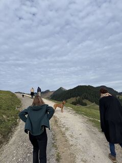 Photo de Jan Geiger le long du parcours