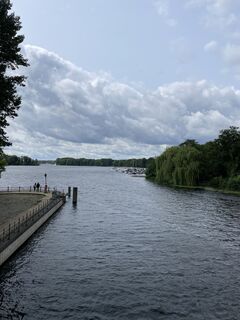 Foto von Veronika Köppen entlang der Tour