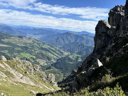 Foto von Angelo Austoni entlang der Tour