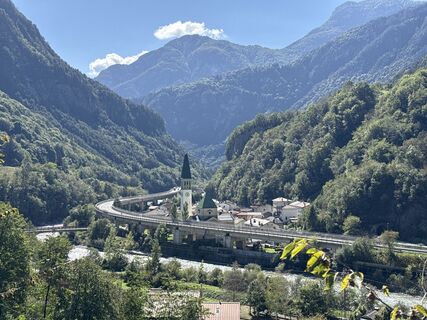 Photo de Helmut Schellmann le long du parcours