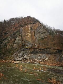 Foto von Chris Schöbben entlang der Tour