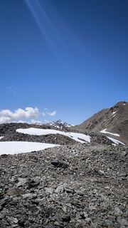 Foto van Mirko Stefani langs de tour