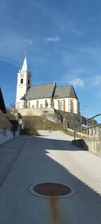 Photo de Christine Fischer le long du parcours