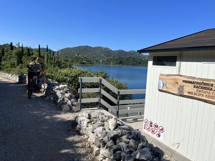 Foto von Jürg Thoma entlang der Tour