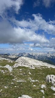 Foto von Sarah entlang der Tour