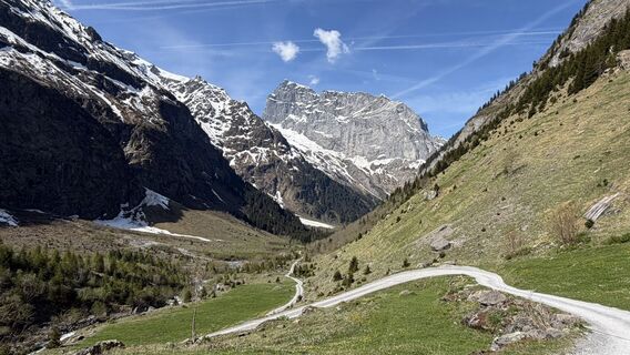 Foto von Boris Schickedanz entlang der Tour