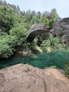 Photo de Elian le long du parcours