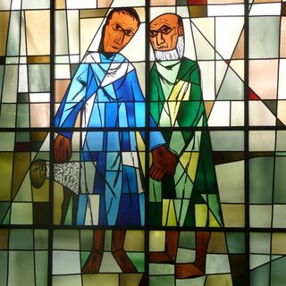 Dix-Fenster in der Petruskirche