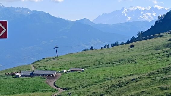 Foto von Jean-Pierre Sion entlang der Tour