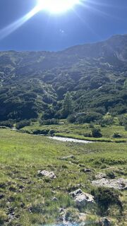 Photo de Benjamin Bachler le long du parcours