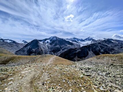 Foto von Sabrina Hackel entlang der Tour