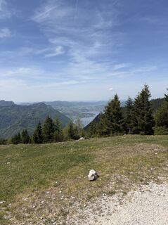 Foto von Larissa linser entlang der Tour