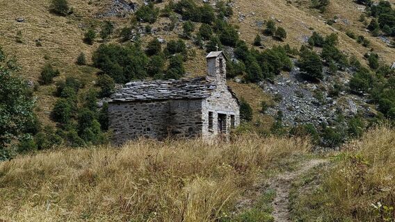 Foto de Maurizio Dell'acqua a lo largo del recorrido