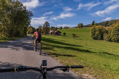 Mountainbiken auf der Sonnseitn Runde