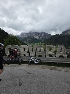 Foto von Michele Farronato entlang der Tour