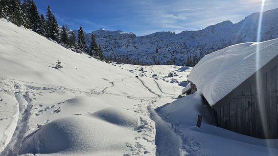 Fotografia z Christof Rohrmoser na trase