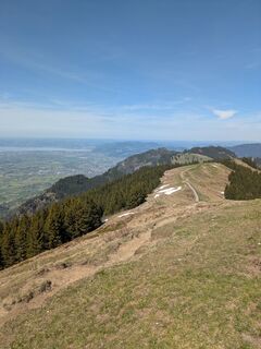 Foto von Brigitte Hepberger entlang der Tour