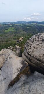 Foto von Moni entlang der Tour