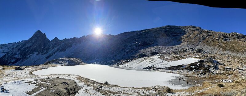 Photo de Andre Tatter le long du parcours