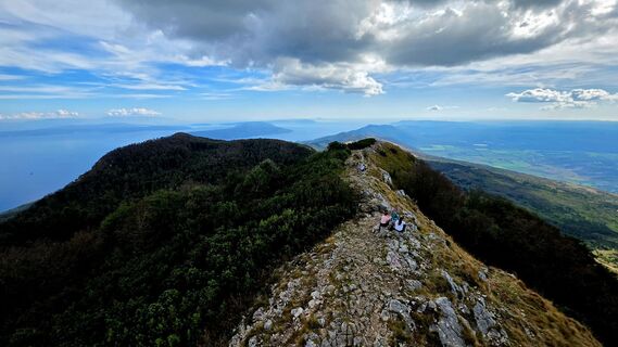 Photo de Danijel Sorola le long du parcours