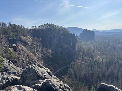 Foto von Martin Novak entlang der Tour