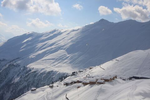 Die verschneite Belalp