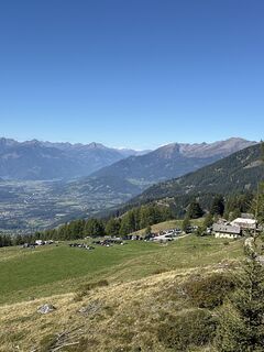 Foto de Burgi Krammer a lo largo del recorrido