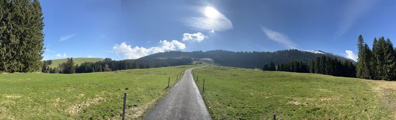 Foto von Fábi entlang der Tour