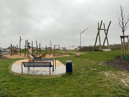 Foto von Larsen Lüngen entlang der Tour