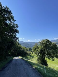 Foto von Petra Hager entlang der Tour