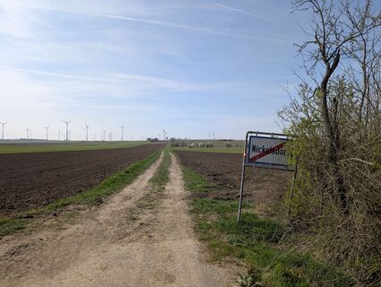 Foto von Franz Dvoran entlang der Tour