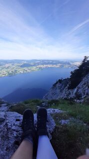 Fotografie z Aga M na trase